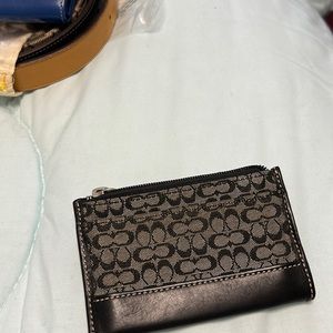 Coach key chain wallet